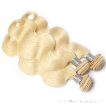 factory supply cuticle aligned Brazilian human hair yellow deep wave body wave 10A bundles